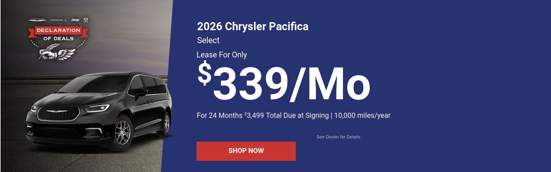 2026 Chrysler Pacifica